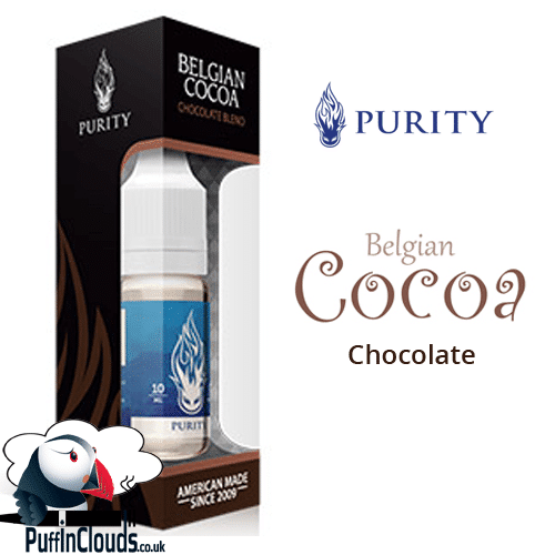Purity Belgian Cocoa ELiquid Premium Chocolate ELiquid Puffin