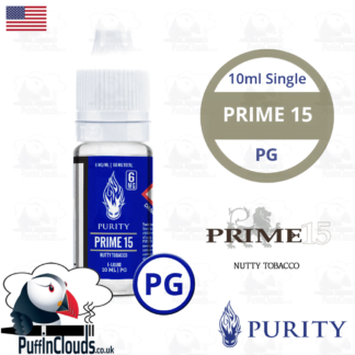 Purity Prime 15 E-Liquid PG 10ml | Puffin Clouds UK