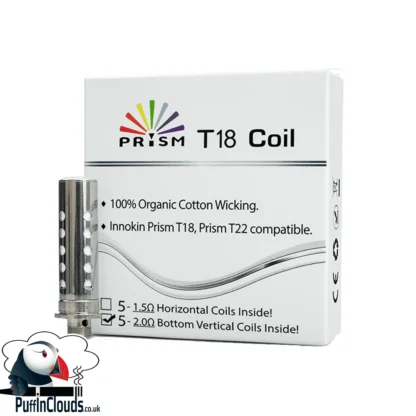 Innokin Endura T18 Coils 2 ohm (5 Pack)