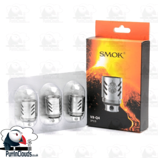 SMOK V8 Q4 Coils (3 Pack) | Puffin Clouds UK