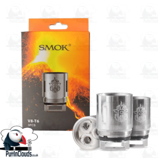 SMOK V8 T6 Coils (3 Pack) | Puffin Clouds UK