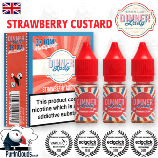 Dinner Lady Strawberry Custard eLiquid