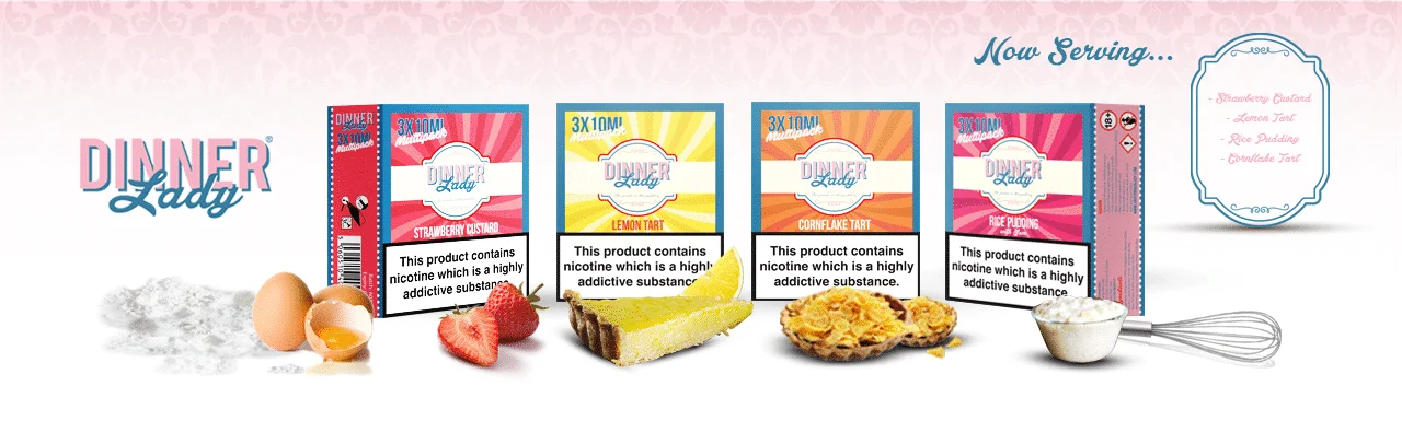 Dinner Lady Lemon Tart E-Liquid (50ml 0mg)