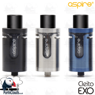 Aspire Cleito EXO Tank | Puffin Clouds UK