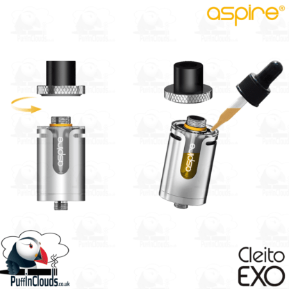 Aspire Cleito EXO Tank - Top Fill | Puffin Clouds UK