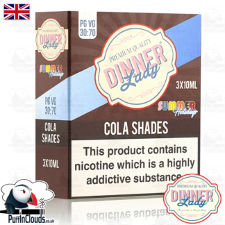 Dinner Lady Cola Shades E-Liquid | Puffin Clouds