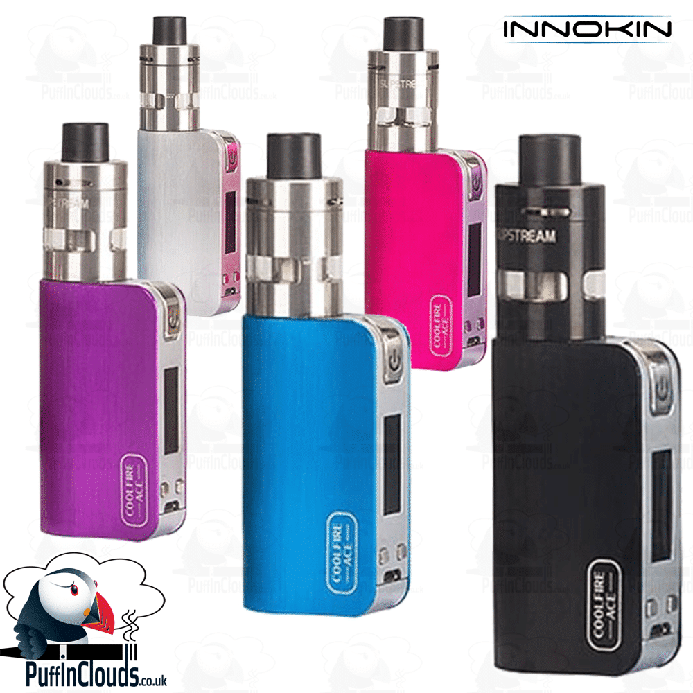 Innokin CoolFire Mini Slipstream Starter Vaping Kit Puffin Clouds UK