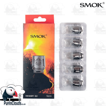SMOK V8 Baby Q2 Coils (5 Pack) - Puffin Clouds UK