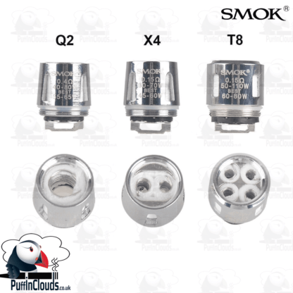 SMOK V8 Baby Q2 Coils (5 Pack) - Puffin Clouds UK