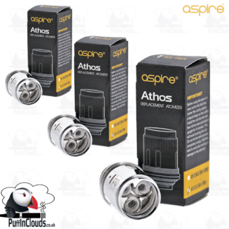 Aspire Athos A3 Coils (3 Pack) | Puffin Clouds