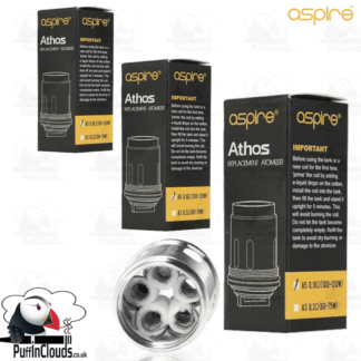 Aspire Athos A5 Coils (3 Pack) | Puffin Clouds