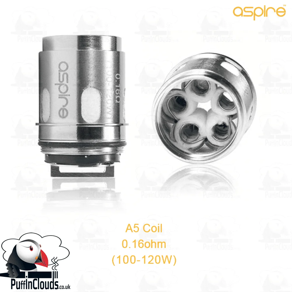 Aspire Athos A5 Coils (3 Pack) | Puffin Clouds