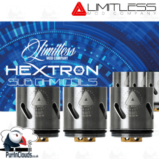 Limitless Hextron Coils ().5 Ohms) | Puffin Clouds UK