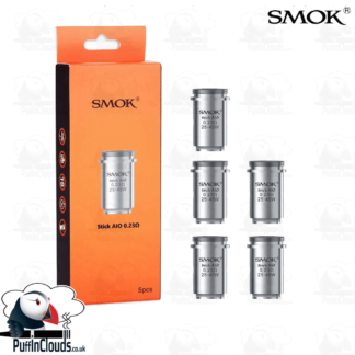 SMOK Stick AIO Coils (5 Pack) | Puffin Clouds UK