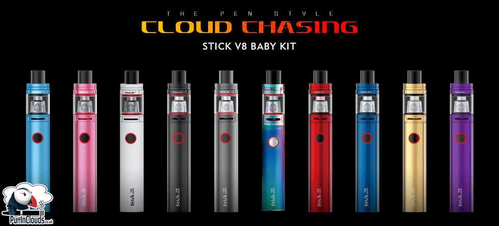 SMOK Stick V8 Baby Kit (UK Edition) | Puffin Clouds UK
