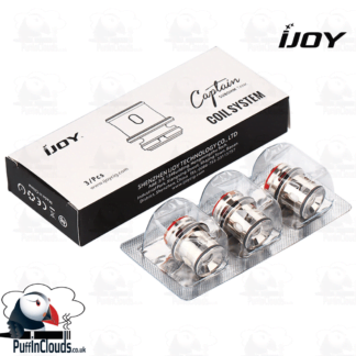 IJOY Captain Coils (3 Pack) | Puffin Clouds UK
