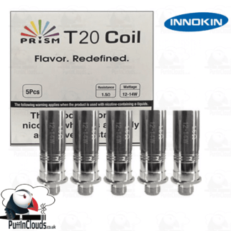 Innokin Endura T20 Coils 1.5 ohm (5 Pack) | Puffin Clouds UK