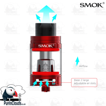 SMOK TFV8 Big Baby Light Edition Tank - UK Edition | Airflow | Puffin Clouds UK