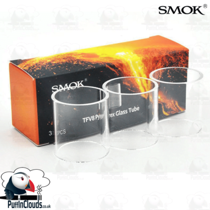 SMOK TFV8 Big Baby Replacement Glass (3 Pack) | Puffin Clouds UK