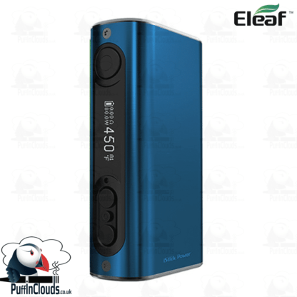 Eleaf iStick Power 80W Mod - Brushed Blue | Puffin Clouds UK