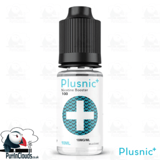 PlusNic Max VG Nicotine Booster 18mg 100% VG | Puffin Clouds UK