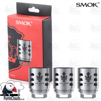 SMOK V12 Prince Q4 Coils (3 Pack) | Puffin Clouds UK
