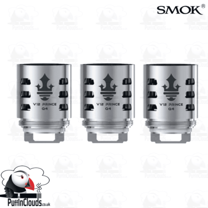 SMOK V12 Prince Q4 Coils (3 Pack) | Puffin Clouds UK