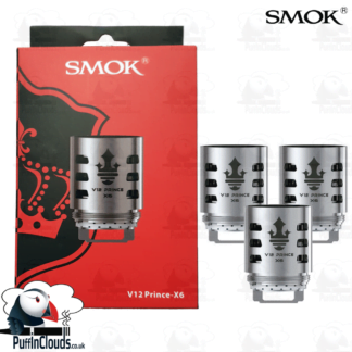 SMOK V12 Prince X6 Coils (3 Pack) | Puffin Clouds UK
