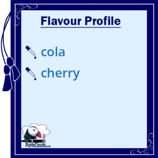 Ohm Brew Fizzy Cherry Cola Nic Salt E-Liquid Flavour Profile | Puffin Clouds UK