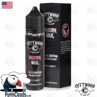 Cuttwood Unicorn Milk E-Liquid 50ml Short Fill | Puffin Clouds UK