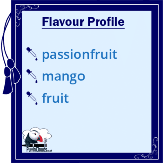 Ohm Brew Passionfruit and Mango Nic Salt E-Liquid Flavour Profile | Puffin Clouds UK
