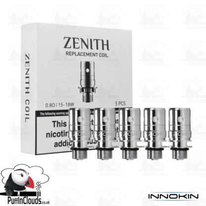 Innokin Zenith Coils 0.8 Ohms (5 Pack) | Puffin Clouds UK