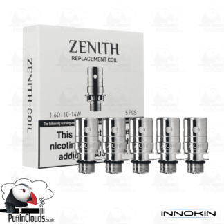 Innokin Zenith Coils 1.6 Ohms (5 Pack) | Puffin Clouds UK