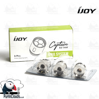 iJoy X3 Coils (3 Pack) | Puffin Clouds UK