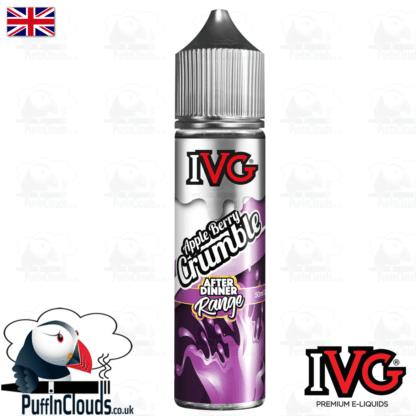 IVG Apple Berry Crumble Short Fill E-Liquid 50ml | Puffin Clouds UK