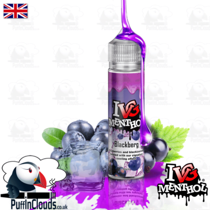 IVG Blackberg Short Fill E-Liquid 50ml | Puffin Clouds UK