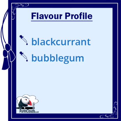 IVG Blackcurrant Millions Short Fill E-Liquid 50ml Flavour Profile | Puffin Clouds UK