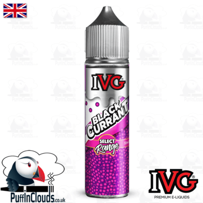 IVG Blackcurrant Short Fill E-Liquid 50ml | Puffin Clouds UK