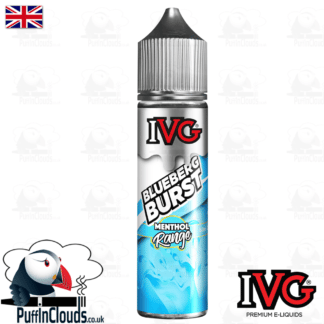 IVG Blueberg Burst Short Fill E-Liquid 50ml | Puffin Clouds UK