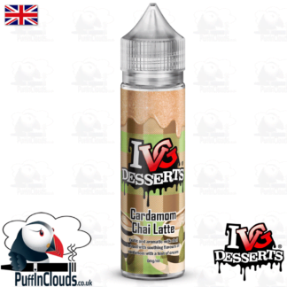 IVG Cardamom Chai Latte Short Fill E-Liquid 50ml | Puffin Clouds UK