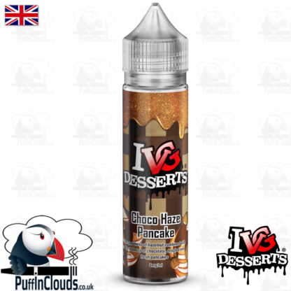 IVG Choco Haze Pancake Short Fill E-Liquid 50ml | Puffin Clouds UK