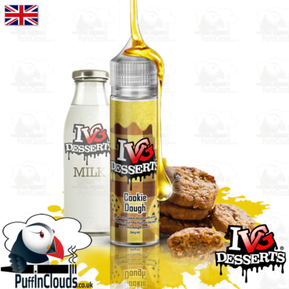 IVG Cookie Dough Short Fill E-Liquid 50ml | Puffin Clouds UK