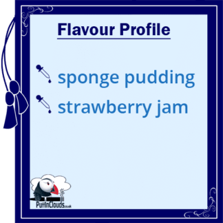 IVG Jam Roly Poly Short Fill E-Liquid 50ml Flavour Profile | Puffin Clouds UK
