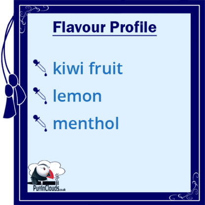 IVG Kiwi Kool Short Fill E-Liquid 50ml Flavour Profile | Puffin Clouds UK