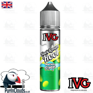 IVG Kiwi Lemon Kool Short Fill E-Liquid 50ml | Puffin Clouds UK
