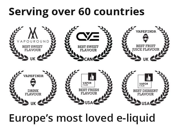 IVG E-Liquid Awards - Europe's Most Loved E-Liquid | Puffin Clouds UK