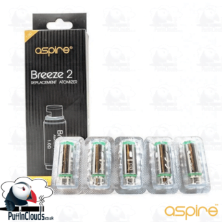 Aspire Breeze Coils (5 Pack) | Puffin Clouds UK