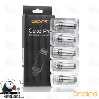 Aspire Cleito Pro Coils (5 Pack) | Puffin Clouds UK