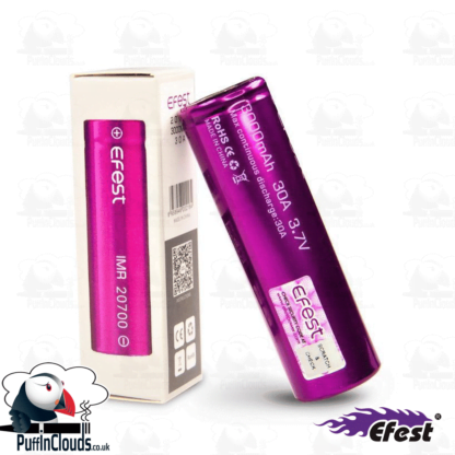 Efest IMR 20700 Vaping Battery | Puffin Clouds UK
