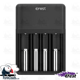 Efest LUC V4 Elite Vaping Battery Charger | Puffin Clouds UK
